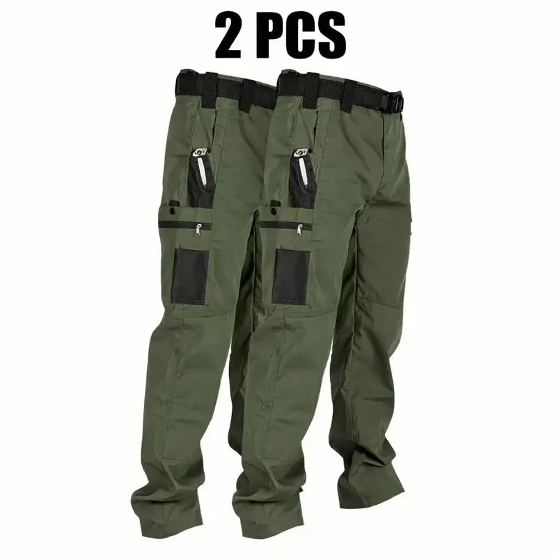 Multi-Pocket Utility Trousers