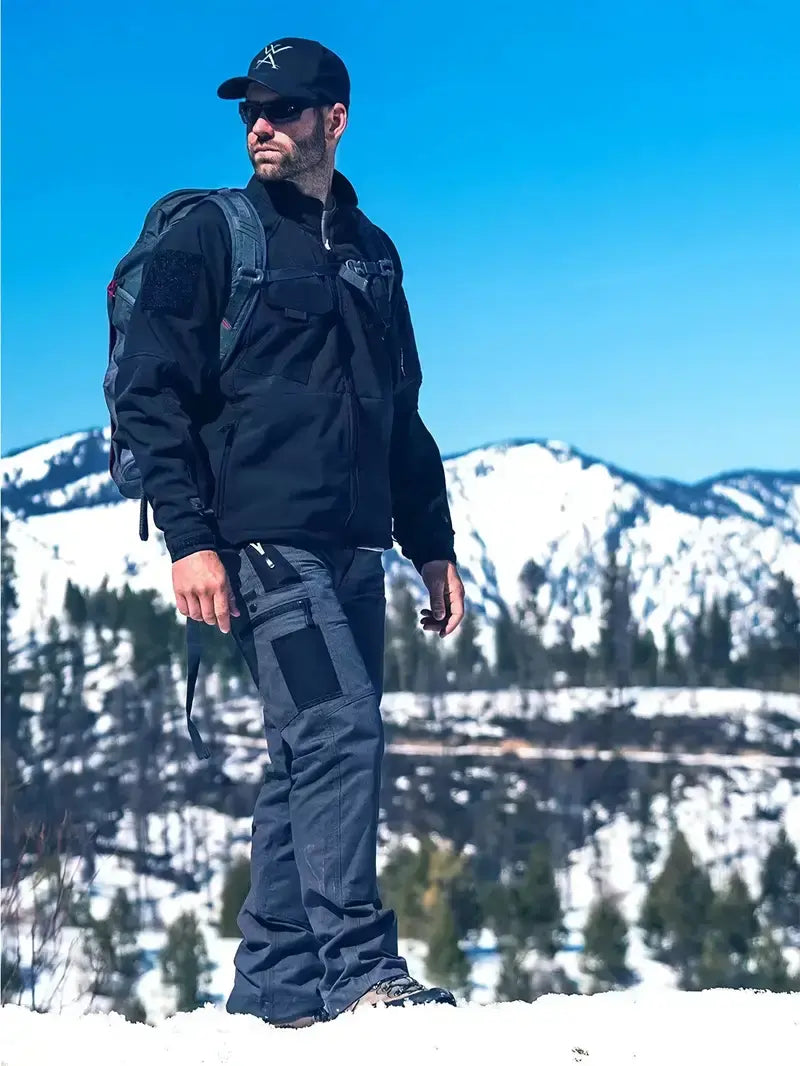 Multi-Pocket Utility Trousers