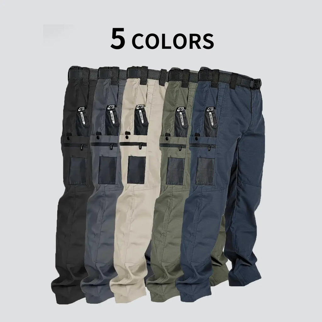 Multi-Pocket Utility Trousers