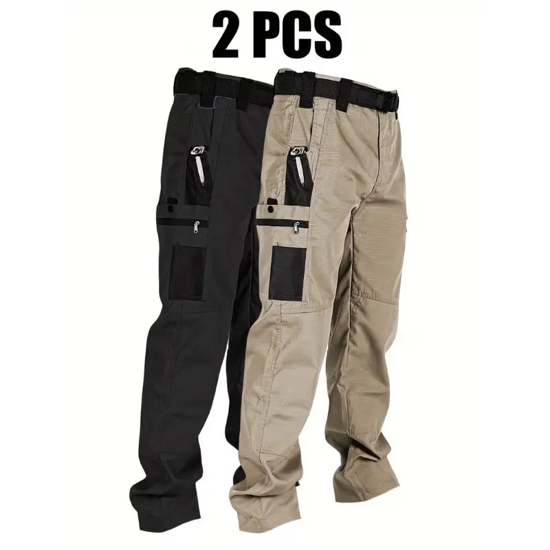 Multi-Pocket Utility Trousers