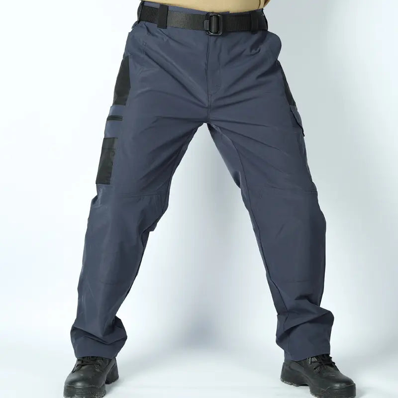 Multi-Pocket Utility Trousers