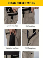 Multi-Pocket Utility Trousers