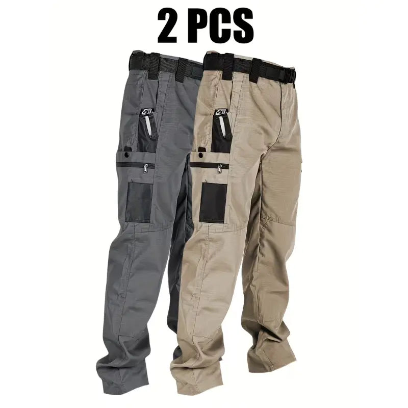 Multi-Pocket Utility Trousers