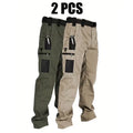 Multi-Pocket Utility Trousers