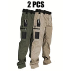Multi-Pocket Utility Trousers
